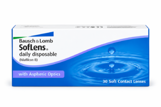 Bausch & Lomb SofLens Daily Disposable Contact Lenses – 30 Pack
