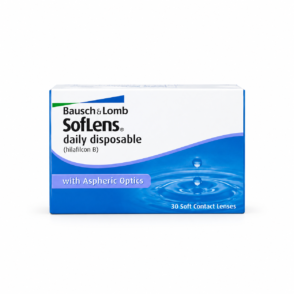 Bausch & Lomb SofLens Daily Disposable Contact Lenses – 30 Pack